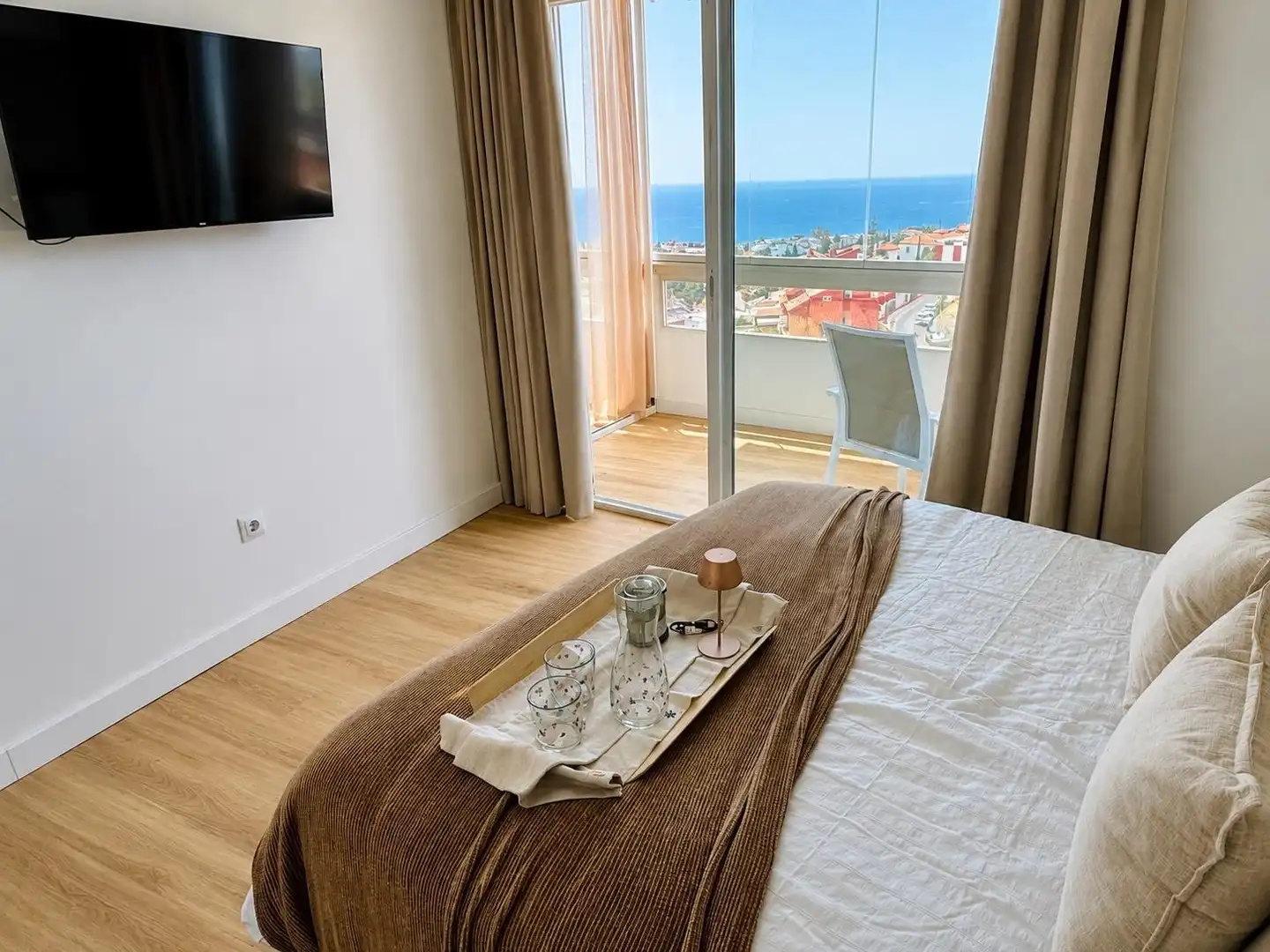 Dormitori de Apartament en venda en Fuengirola amb Aire condicionat, Calefacció i Terrassa
