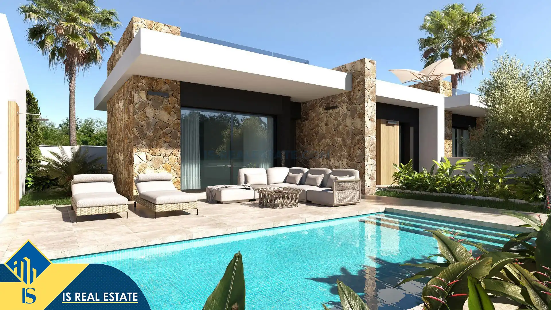 Swimming pool of Houses for sale in Ciudad Quesada