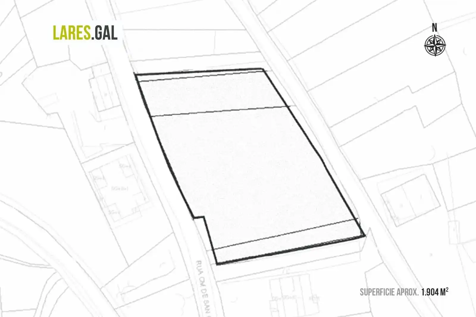 Lands and plots for sale in Rúa de Agualevada, imagen 4