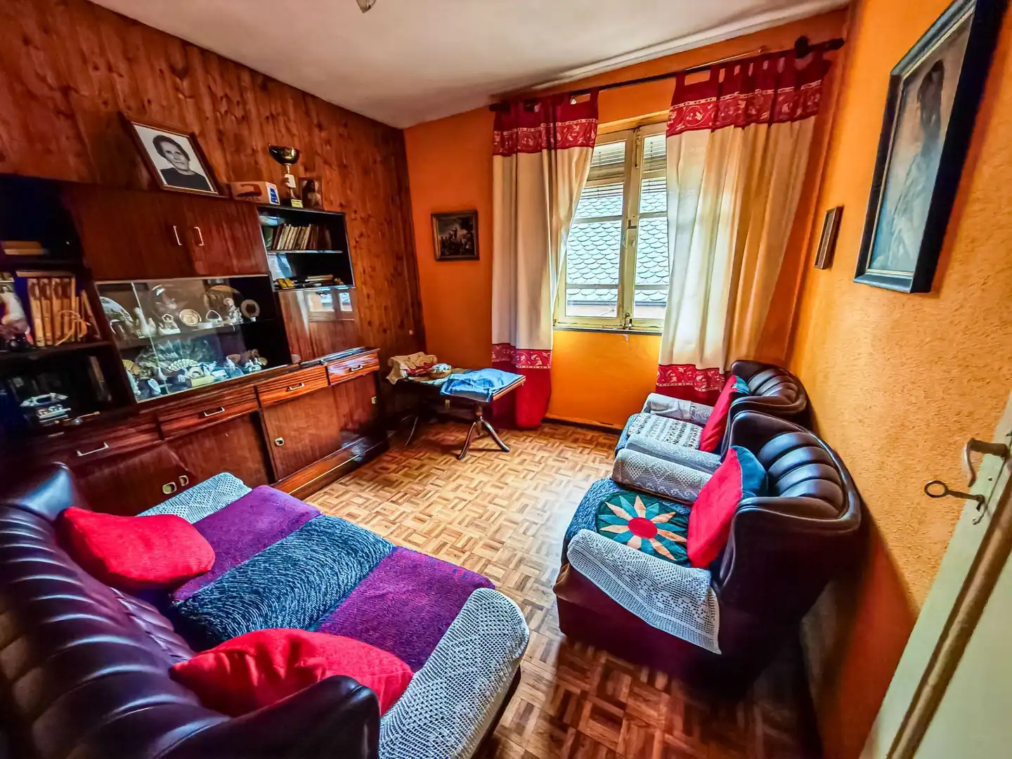 Sala d'estar de Casa o xalet en venda en Congosto amb Jardí privat i Terrassa