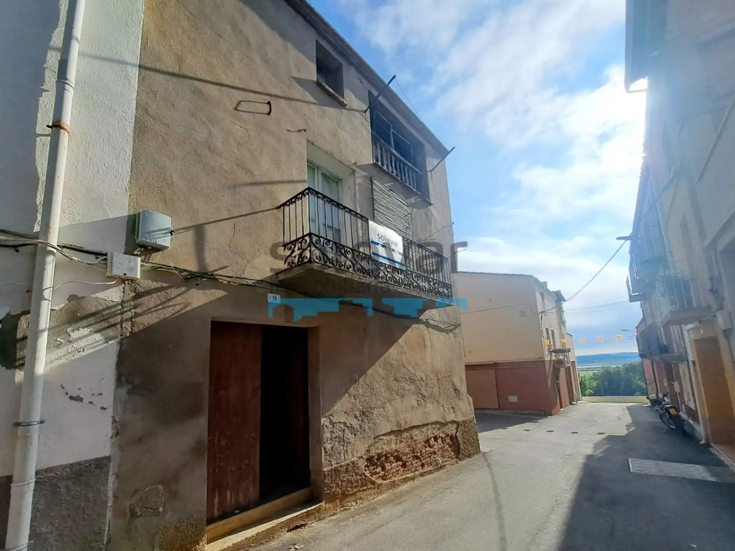 Vista exterior de Casa o xalet en venda en Corbins amb Jardí privat