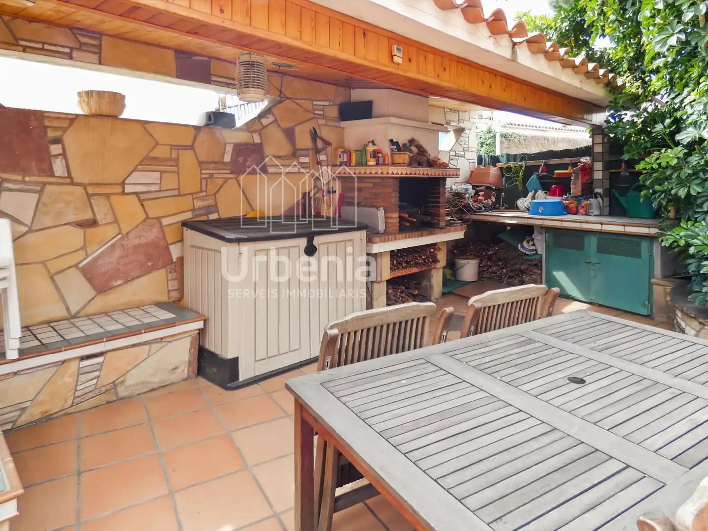 Terraza de Casa o chalet en venta en Premià de Mar con Aire acondicionado, Calefacción y Piscina