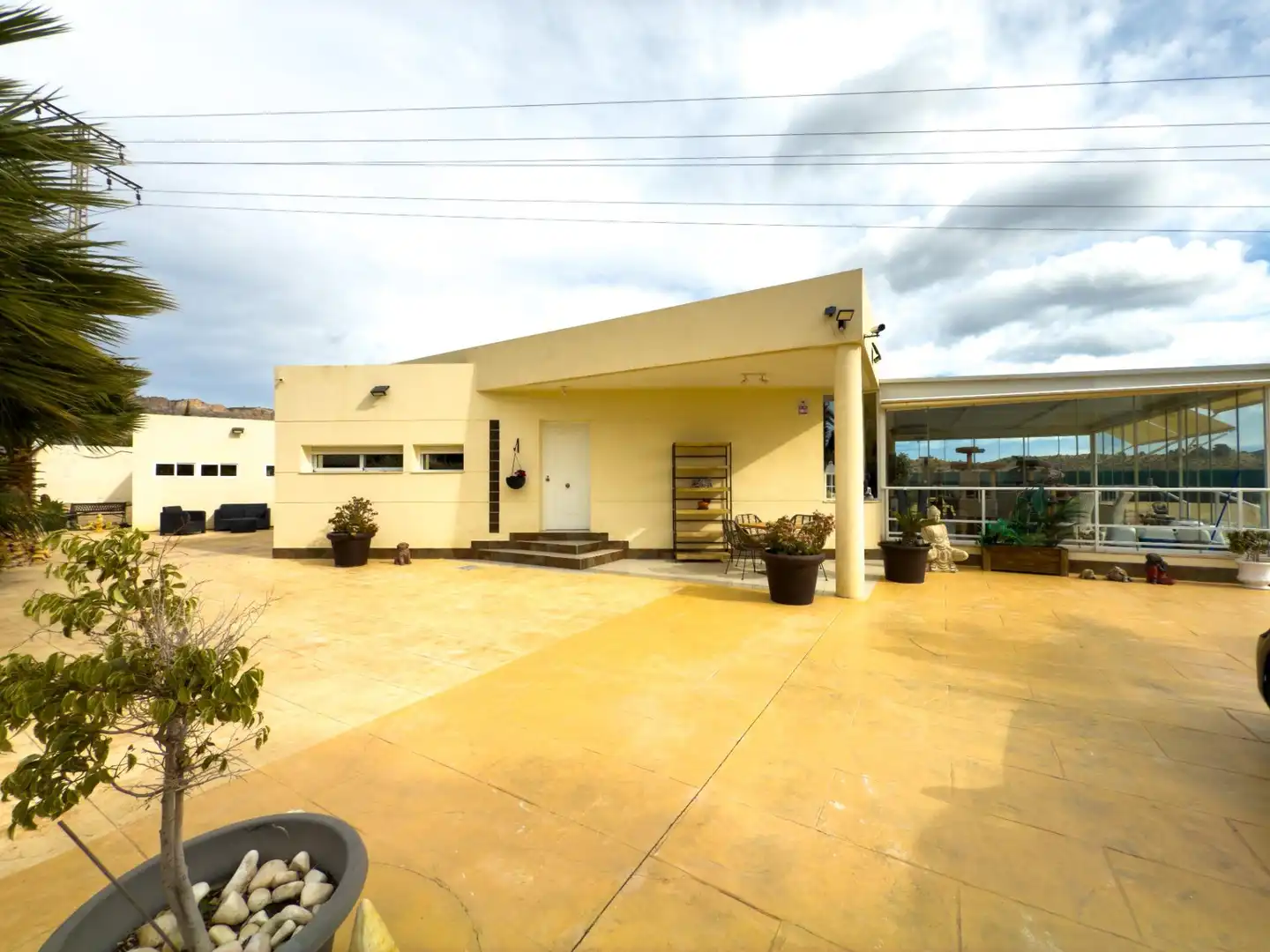 Vista exterior de Casa o xalet en venda en Jijona / Xixona amb Calefacció, Jardí privat i Terrassa