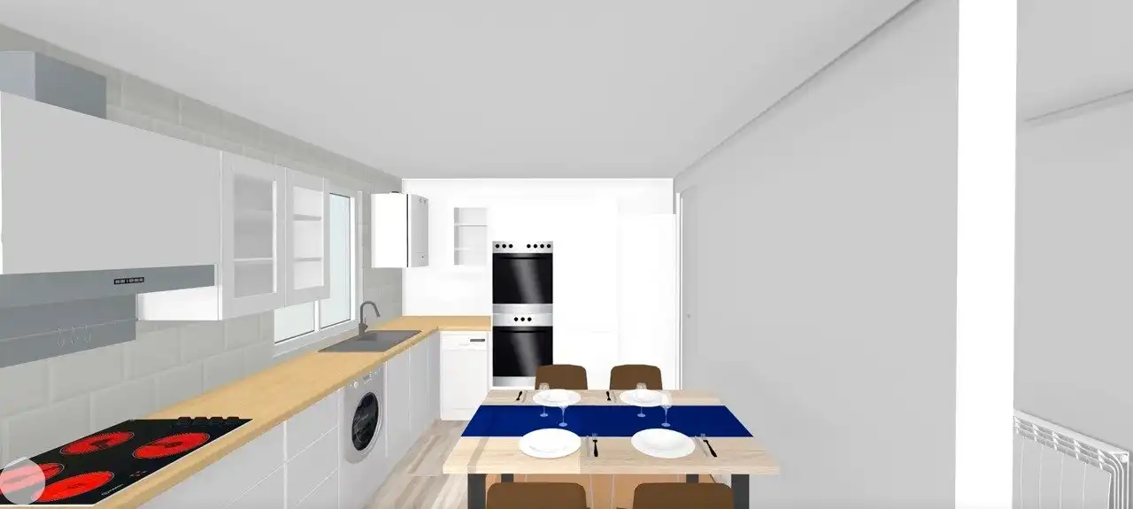 Kitchen of Houses for sale in Carrocera  with Heating and Furnished