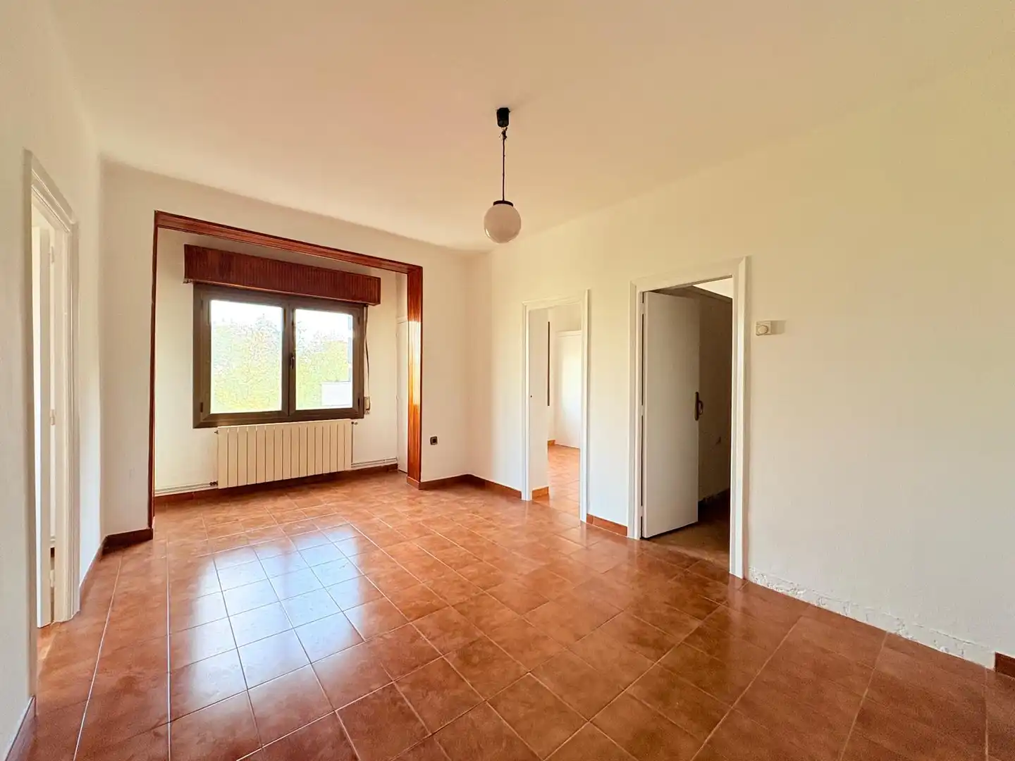 Sala d'estar de Pis en venda en  Barcelona Capital amb Calefacció i Parquet