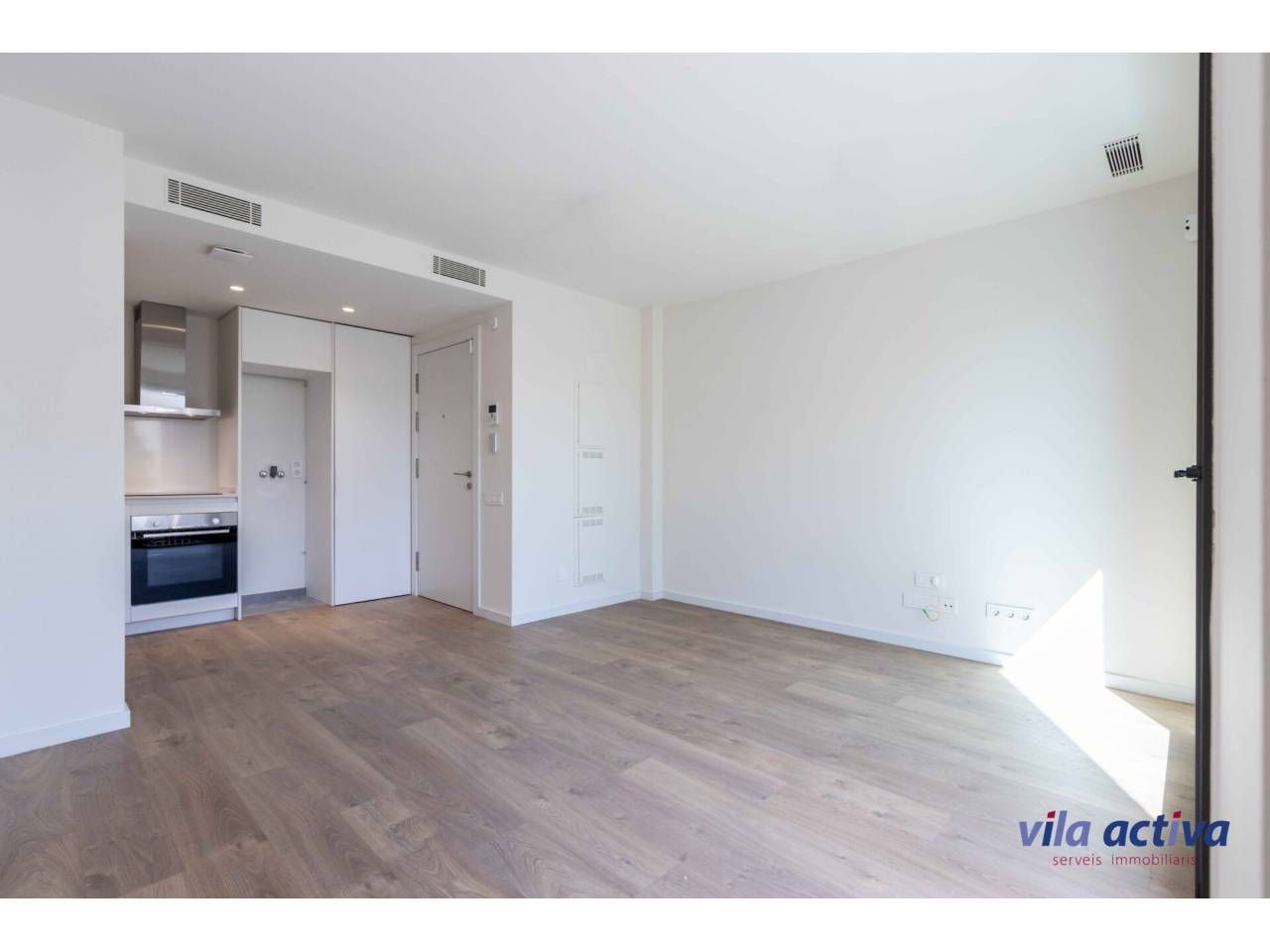 Sala d'estar de Pis en venda en Terrassa amb Aire condicionat, Calefacció i Parquet