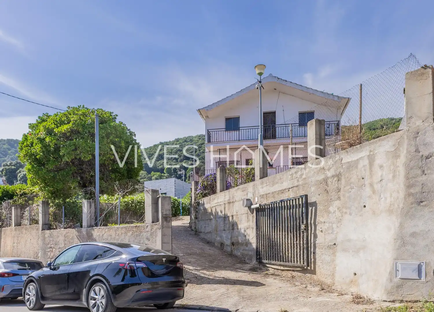 Vista exterior de Casa o xalet en venda en Sant Iscle de Vallalta amb Calefacció, Jardí privat i Terrassa