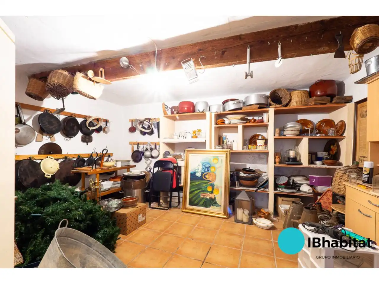 Cocina de Casa o chalet en venta en Selva con Terraza y Piscina