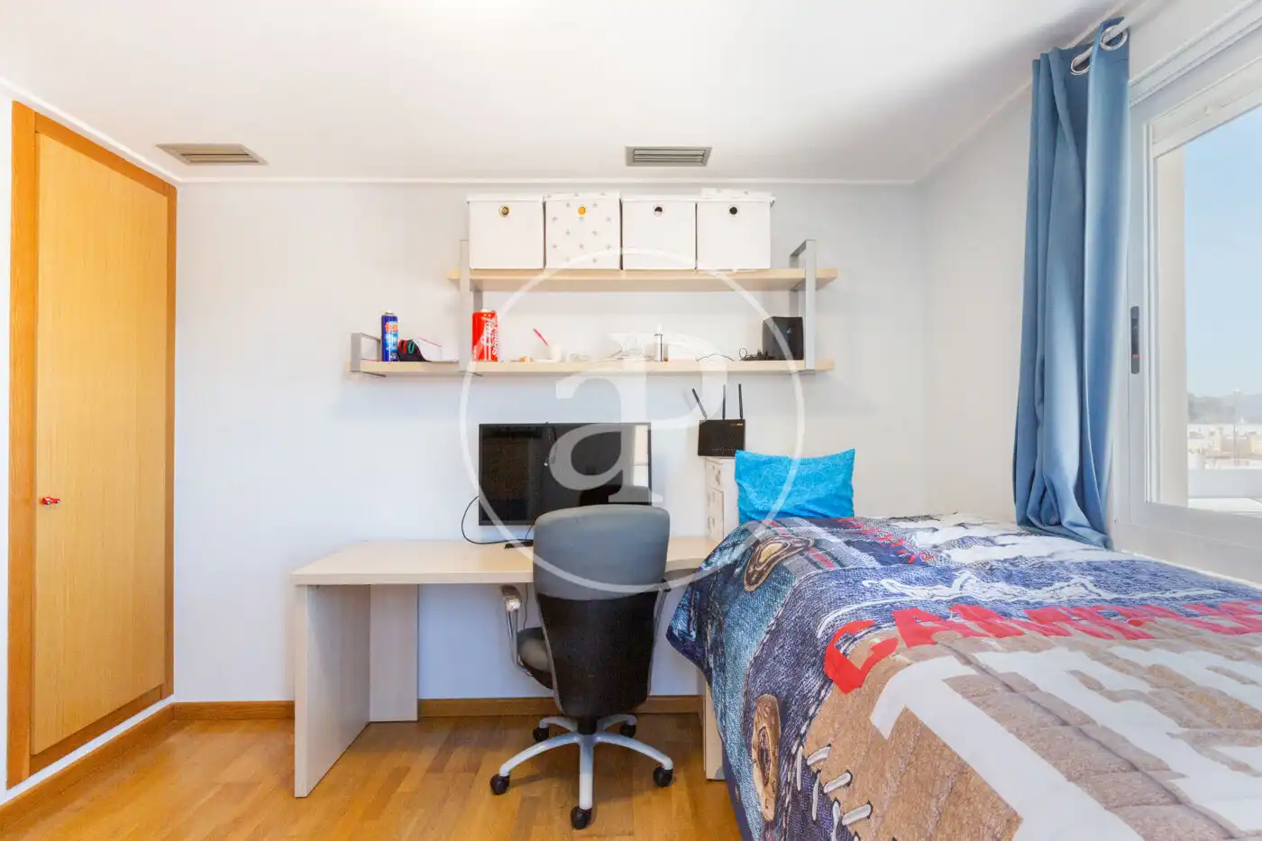 Habitación de Casa adosada en venta en Burriana / Borriana con Aire acondicionado, Calefacción y Jardín privado