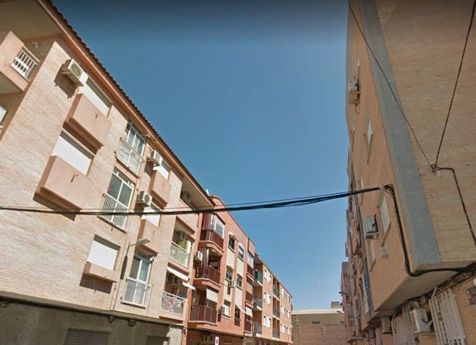 Vista exterior de Piso en venta en  Murcia Capital con Amueblado