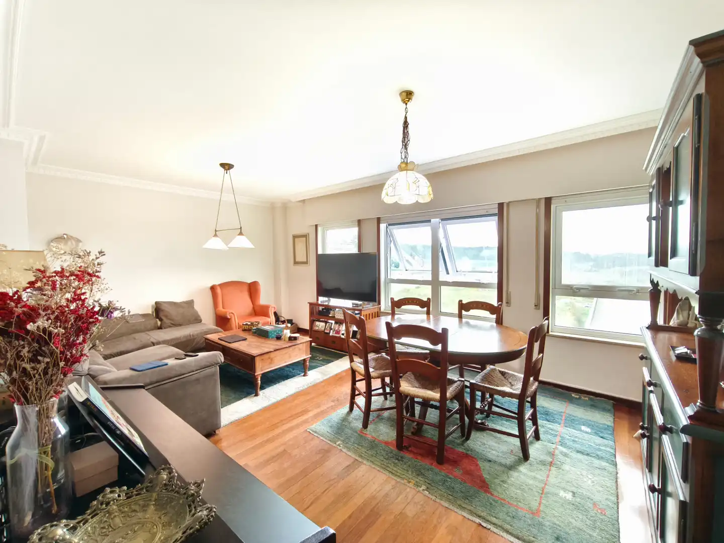 Sala de estar de Dúplex en venta en Santiago de Compostela  con Calefacción, Terraza y Trastero