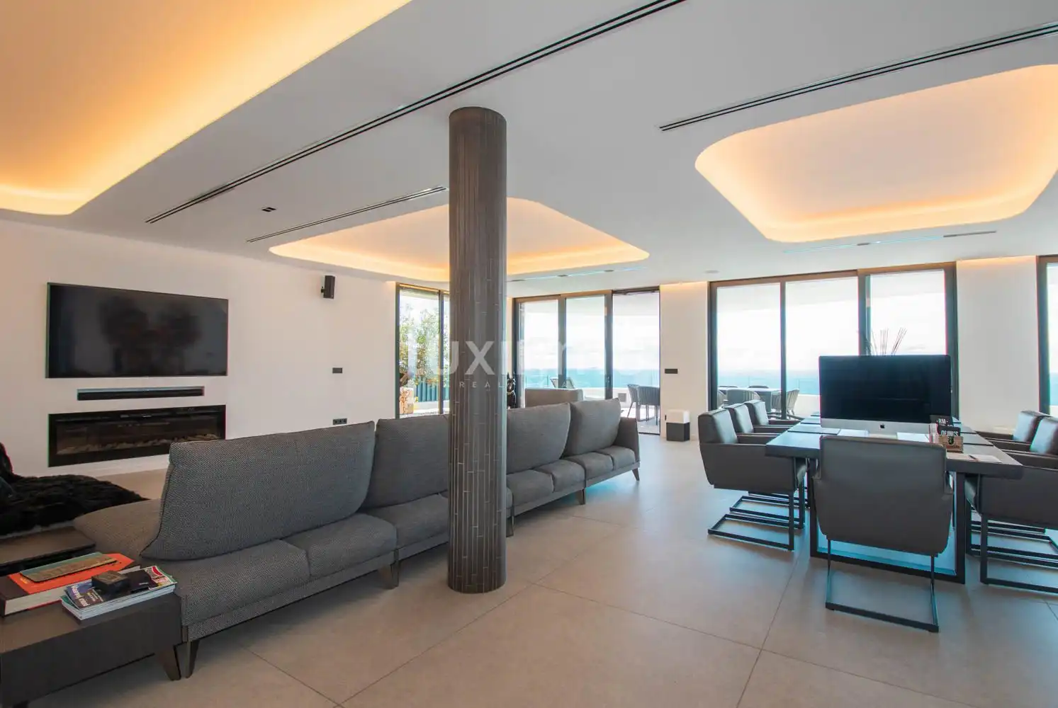 Living room of Houses for sale in Jávea / Xàbia  with Air Conditioner, Heating and Private garden