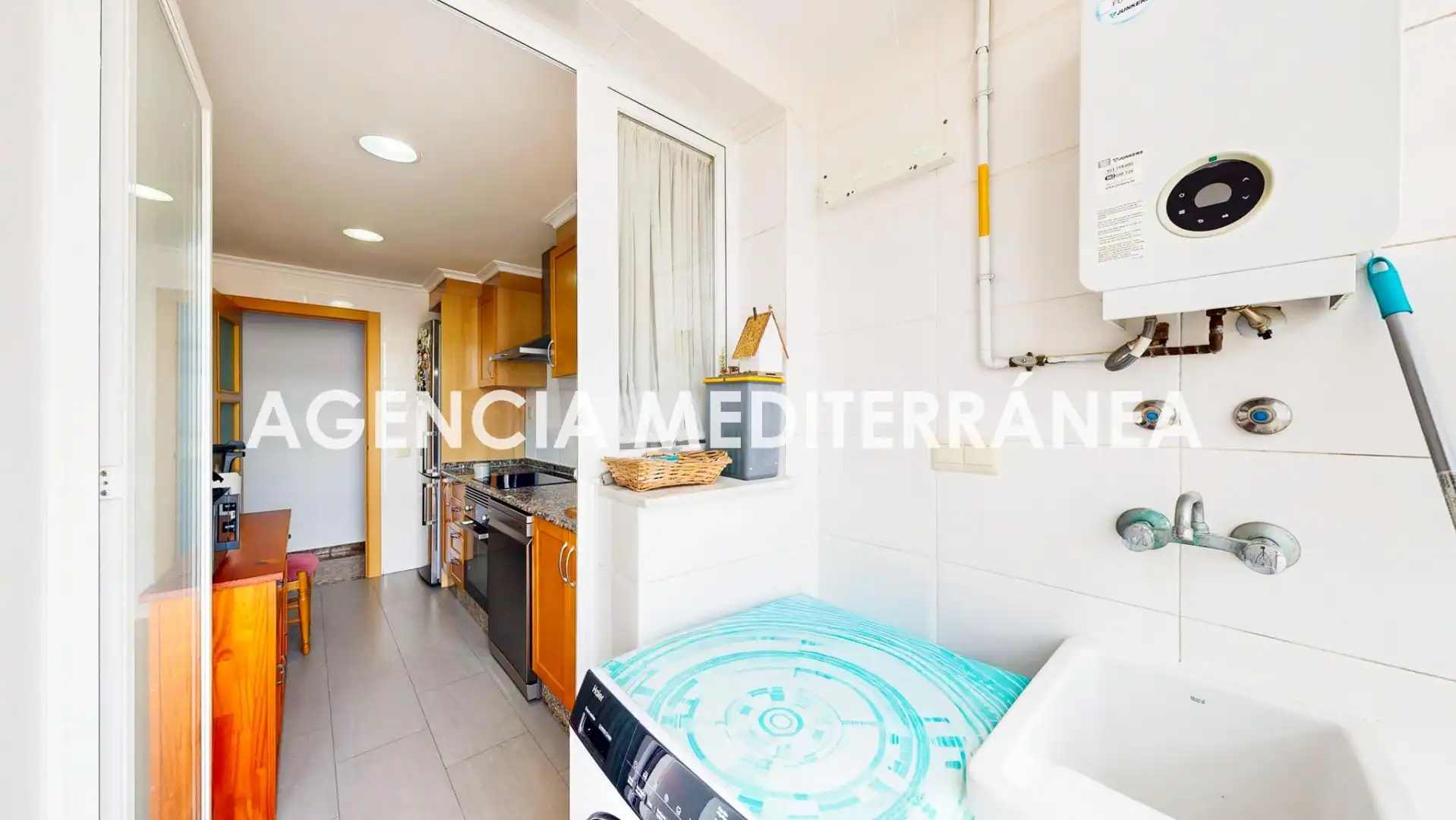 Cocina de Piso en venta en Alcàsser con Aire acondicionado, Terraza y Trastero