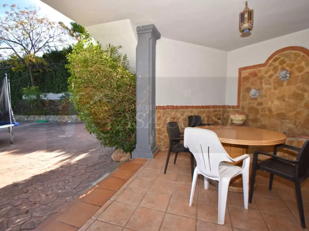 Jardí de Casa o xalet en venda en Mijas amb Aire condicionat, Jardí privat i Terrassa