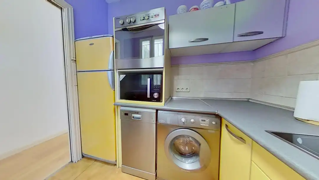 Kitchen of Apartments for rent in Madrid  with Air Conditioner and Heating