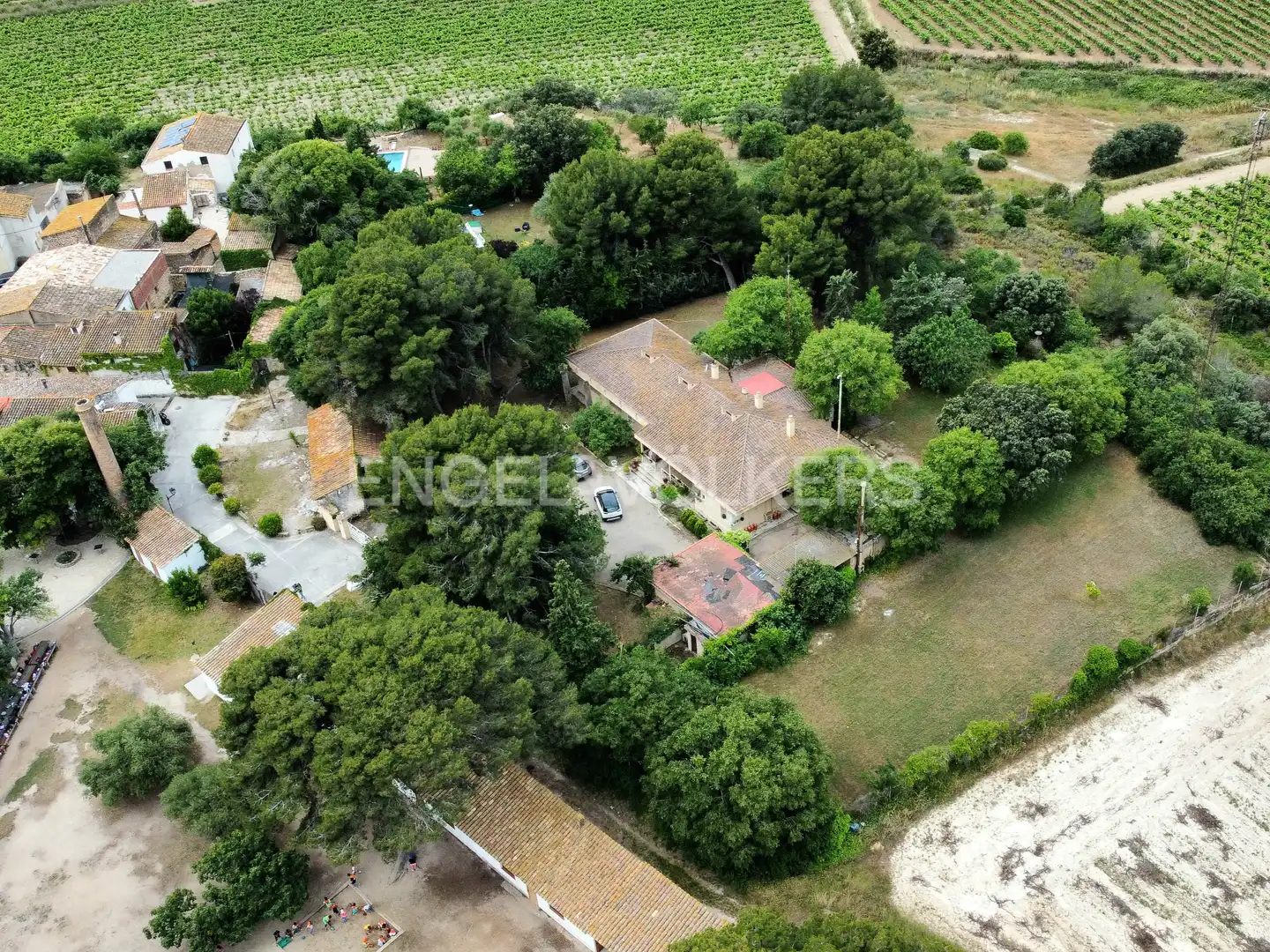 Finca rústica en venda en Banyeres del Penedès amb Aire condicionat, Calefacció i Jardí privat