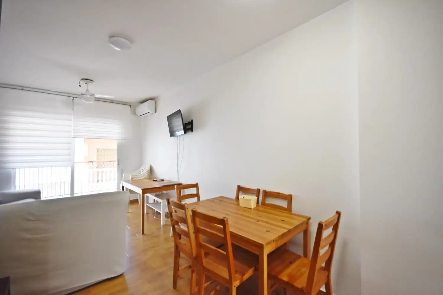 Comedor de Apartamento de alquiler en Mazarrón con Aire acondicionado, Calefacción y Terraza