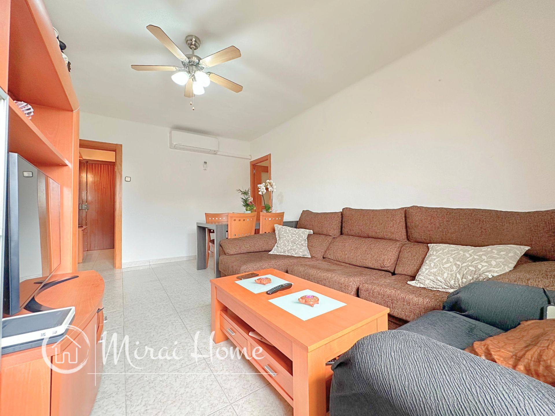 Living room of Flat for sale in Granollers  with Air Conditioner