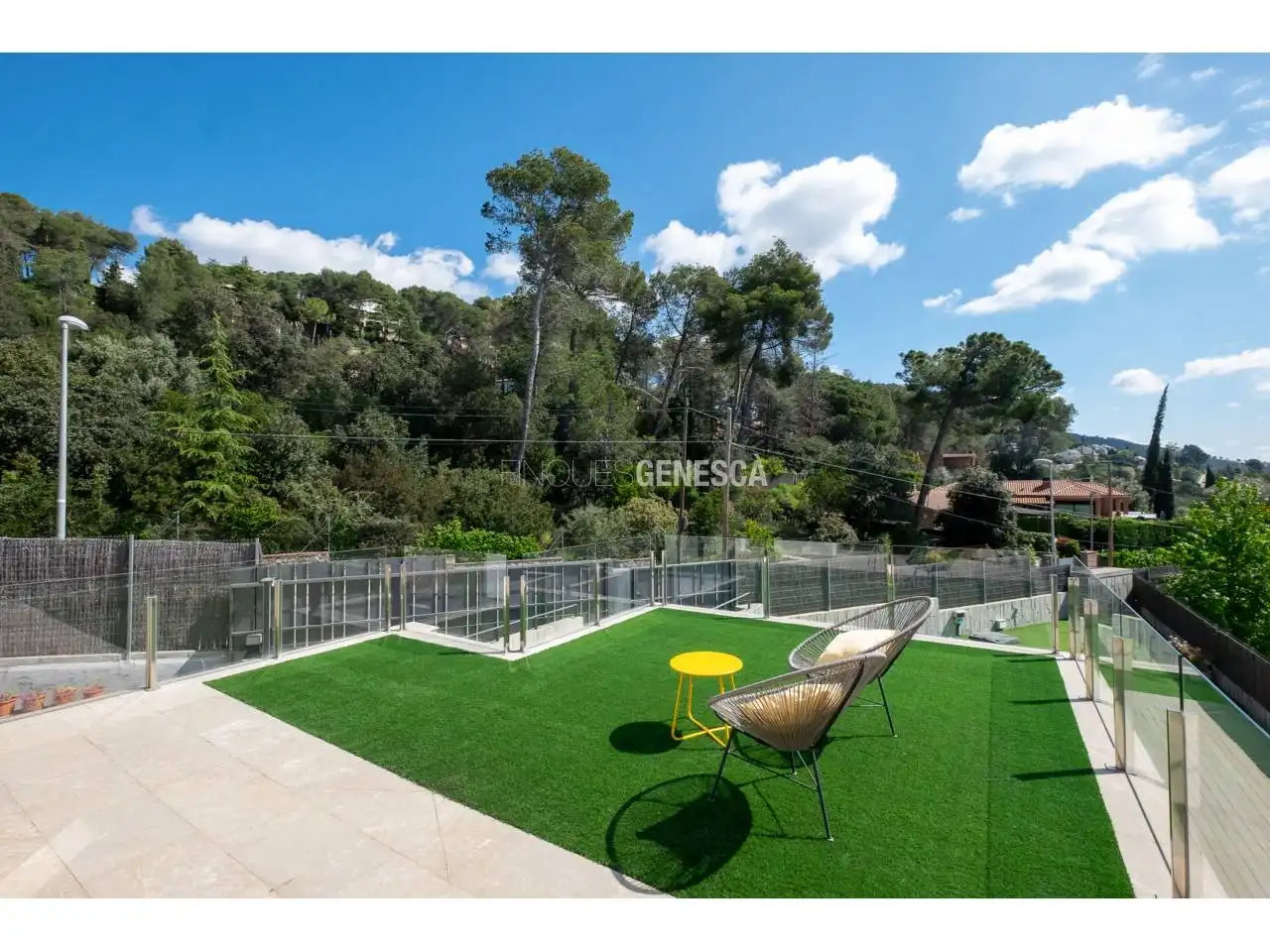 Terrassa de Casa o xalet en venda en Matadepera amb Aire condicionat, Calefacció i Jardí privat