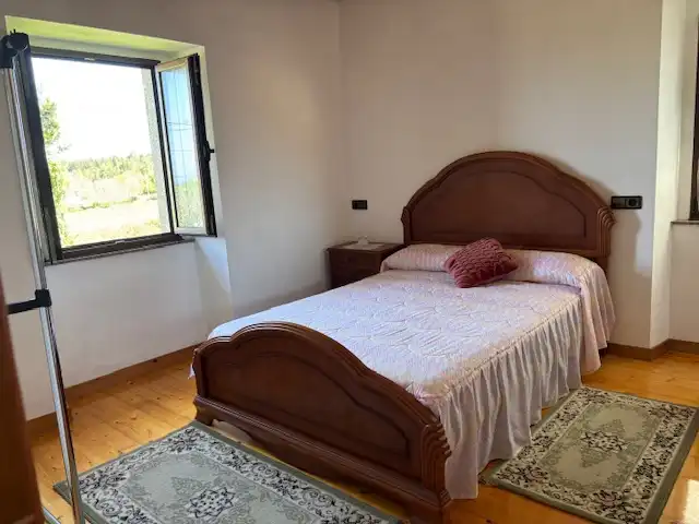 Dormitori de Casa o xalet de lloguer en Valdoviño amb Moblat, Forn i Rentadora