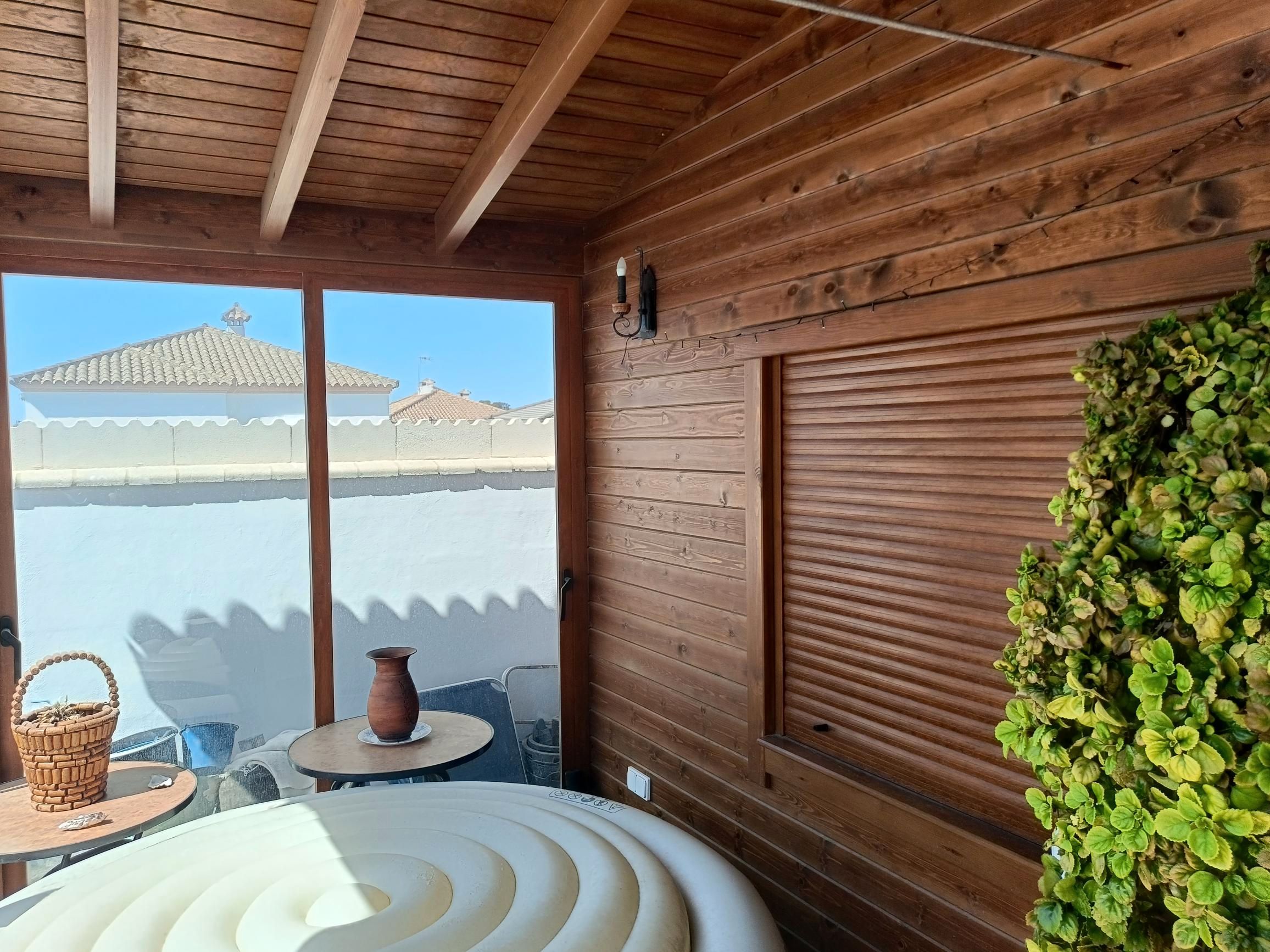 Terraza de Finca rústica en venta en Chiclana de la Frontera con Jardín privado y Terraza