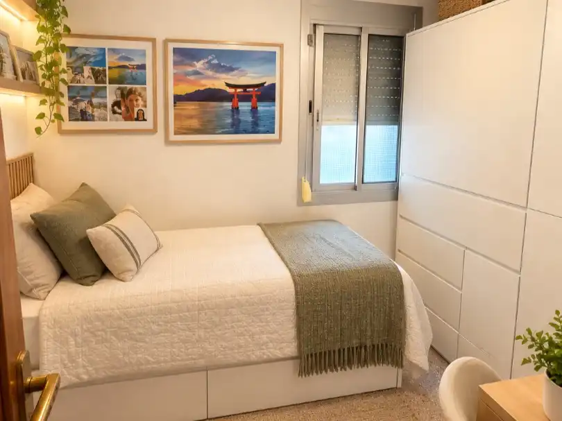 Bedroom of Flat for sale in Plana Lledó
