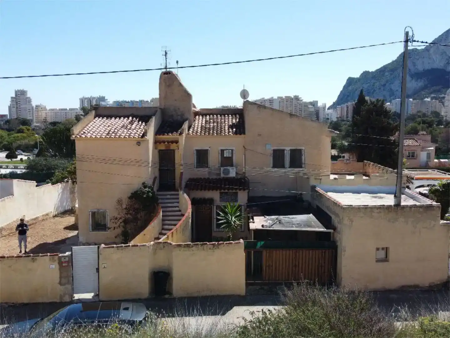 Vista exterior de Pis en venda en Calpe / Calp amb Piscina i Balcó