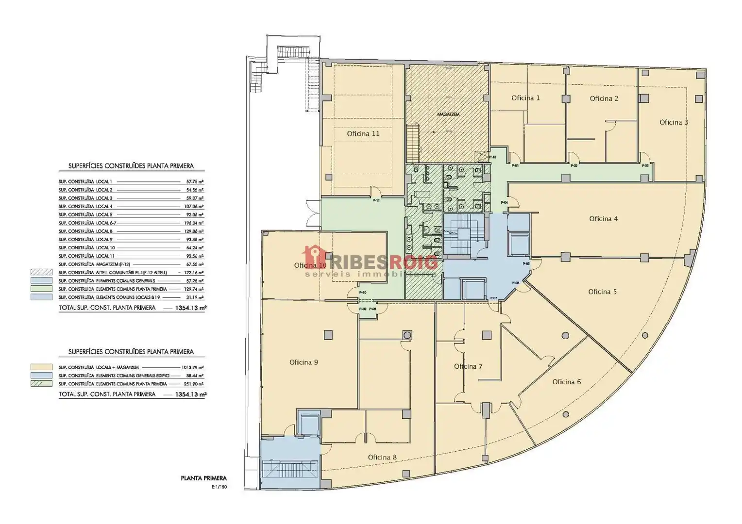 Office space with lift to rent in Europa, imagen 23