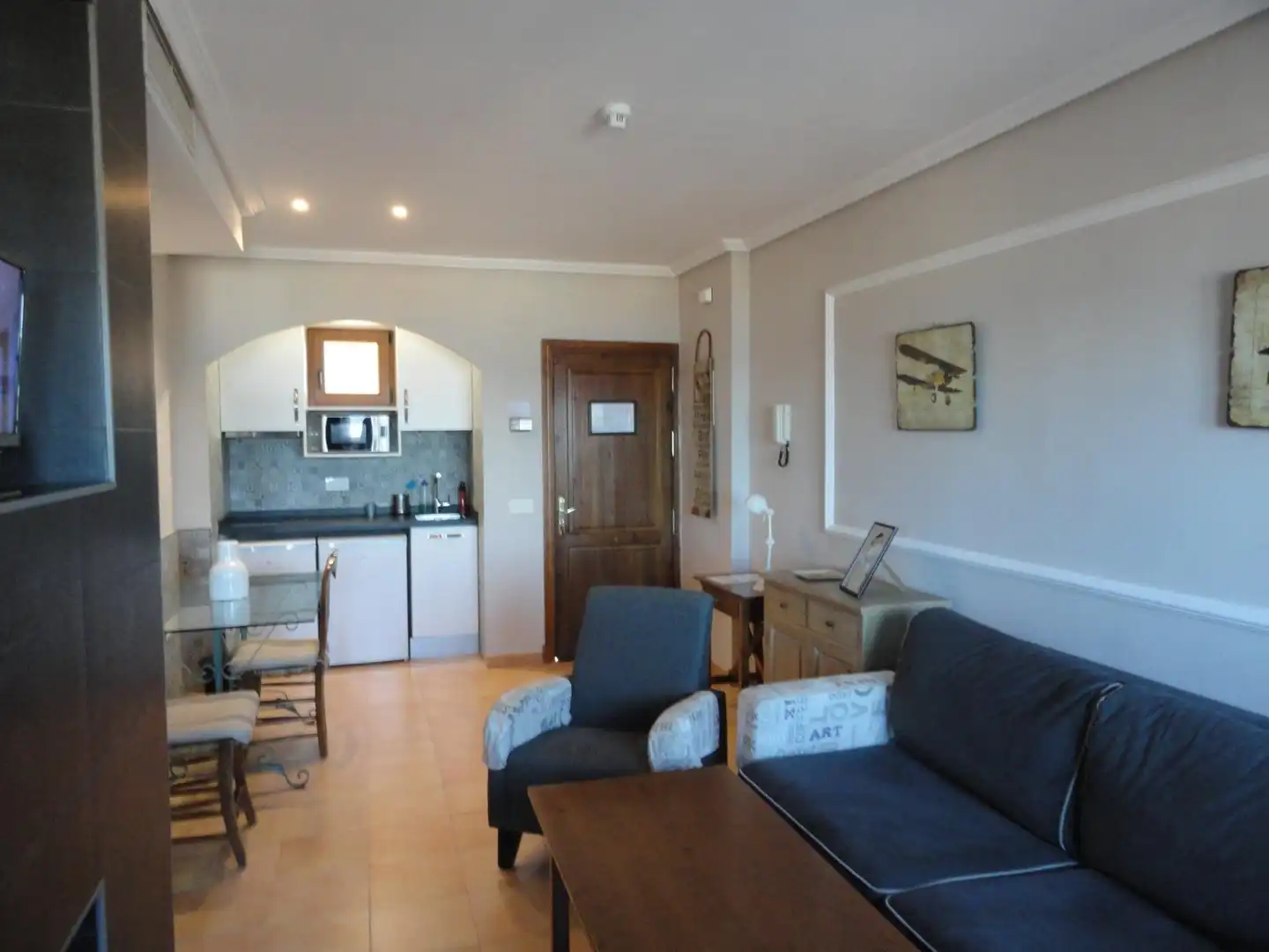 Wohnzimmer von Wohnung zum Verkauf in San Fernando mit Klimaanlage, Terrasse und Möbliert