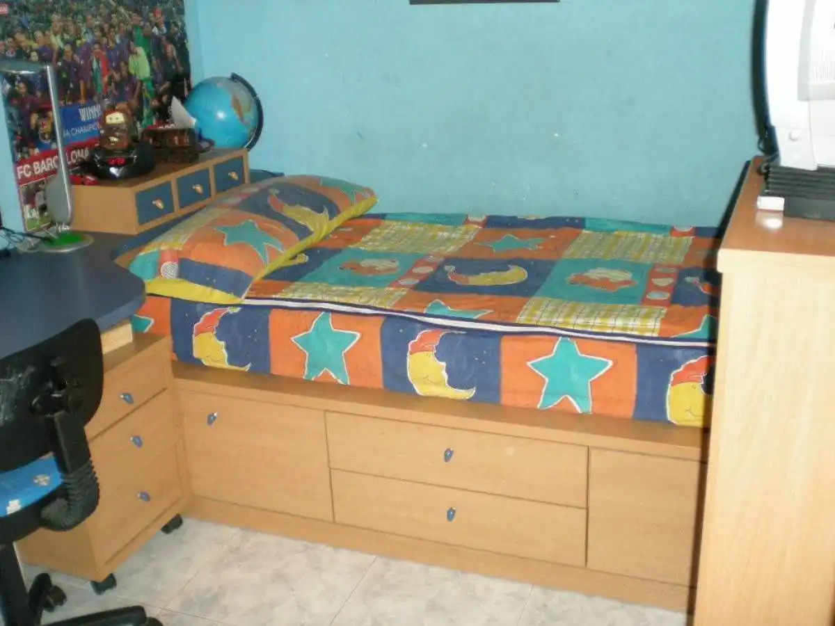 Schlafzimmer von Wohnung zum Verkauf in Manresa mit Klimaanlage, Heizung und Terrasse