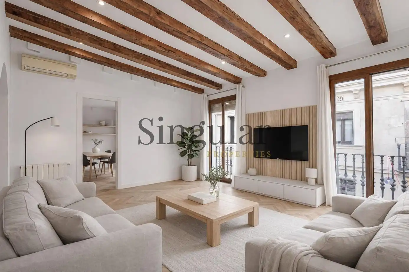 Piso con terraza en venta en Carrer del Notariat