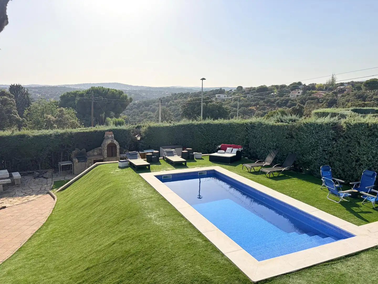 Swimming pool of Houses for sale in Valdemorillo  with Air Conditioner, Heating and Private garden