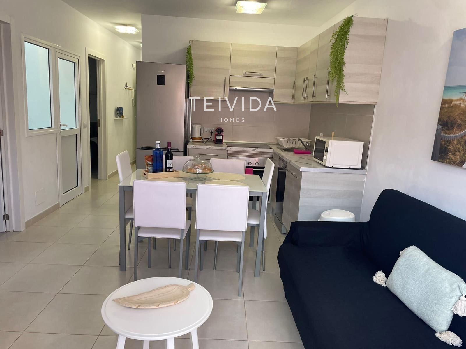 Cocina de Piso de alquiler en Granadilla de Abona con Terraza