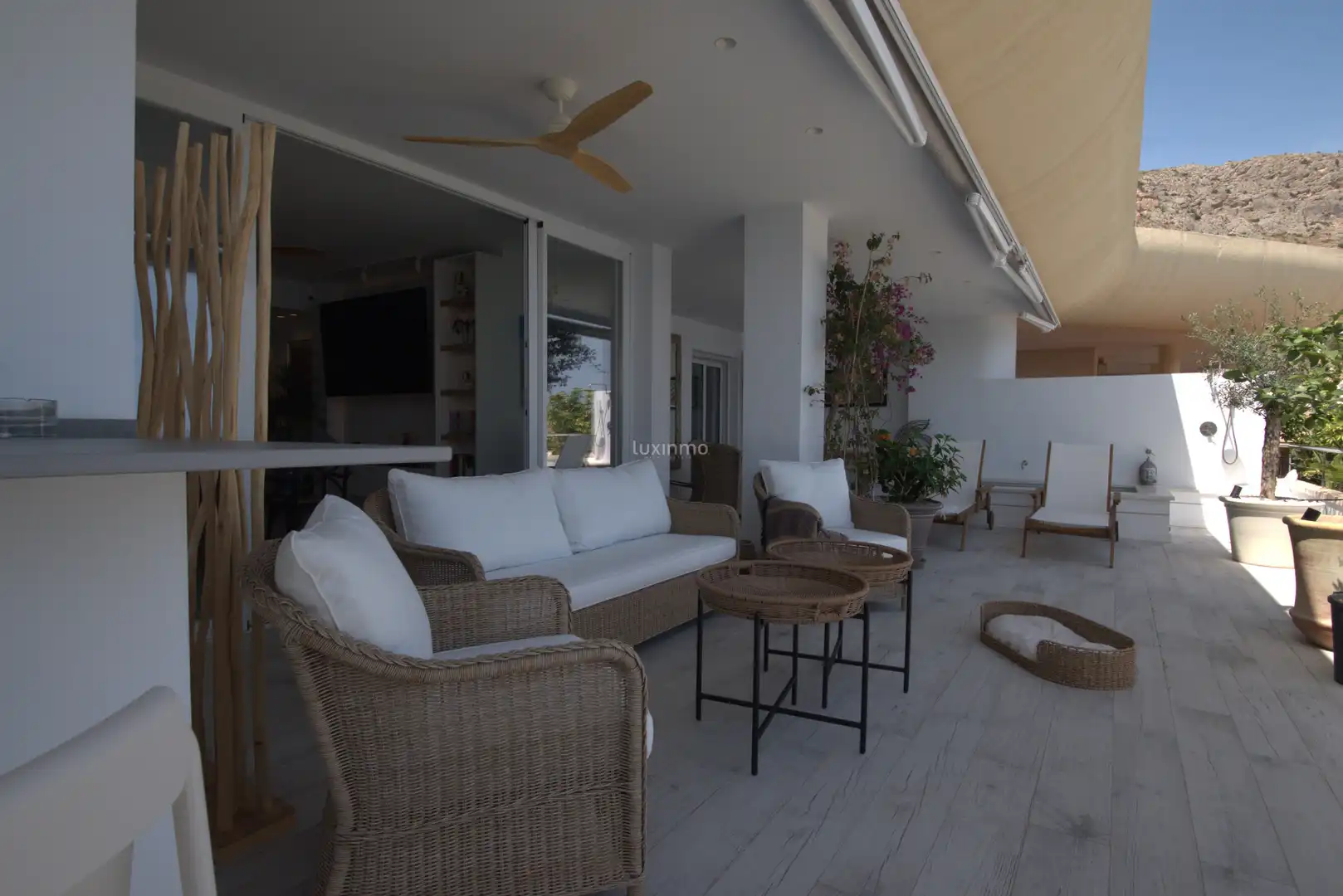 Terraza de Ático en venta en Altea con Aire acondicionado, Jardín privado y Terraza