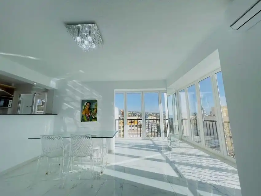 Dining room of Apartments for sale in Calpe / Calp  with Terrace and Furnished