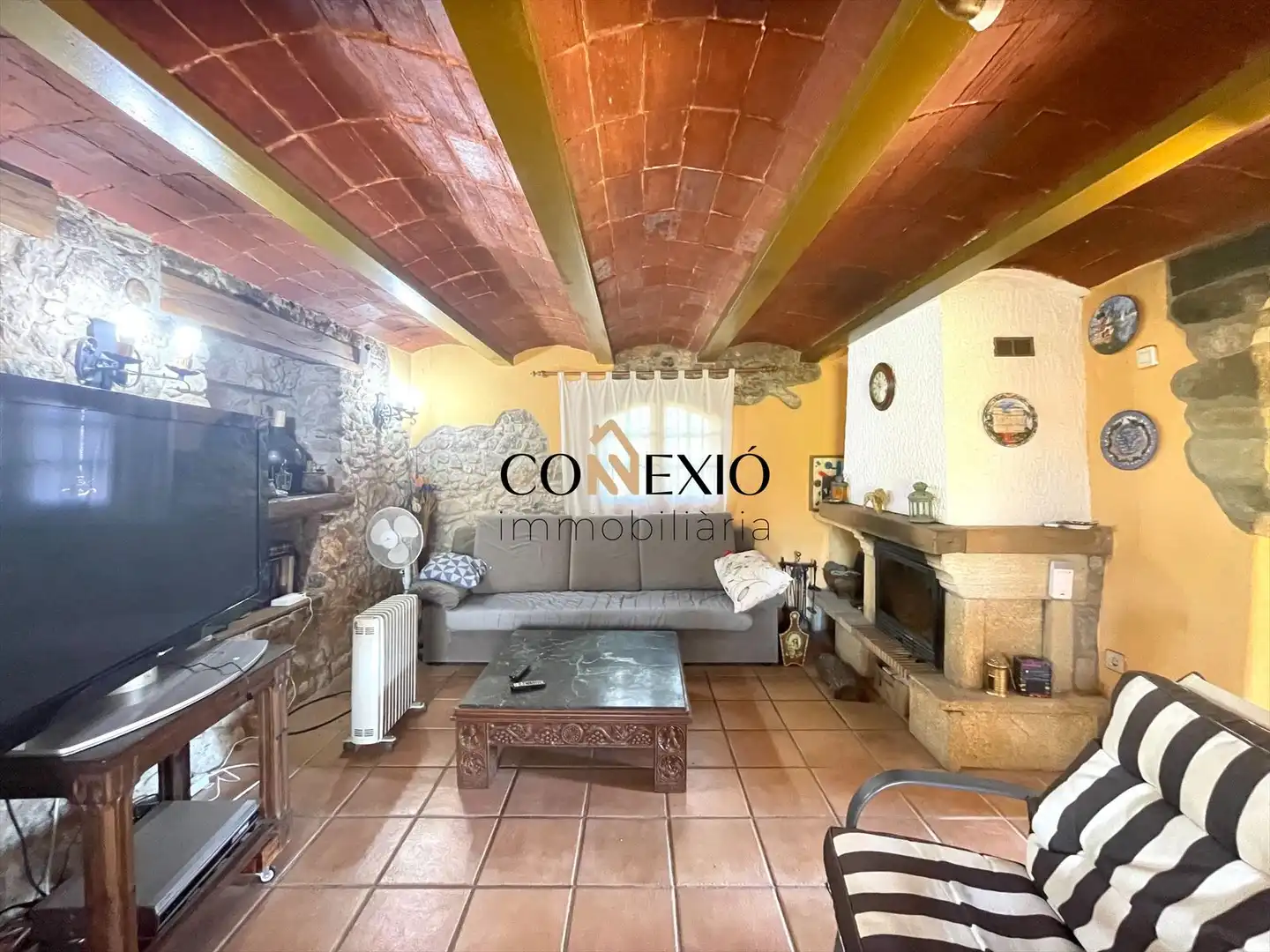 Casa rústica amb terrassa en venda a Caldes de Malavella, imagen 7