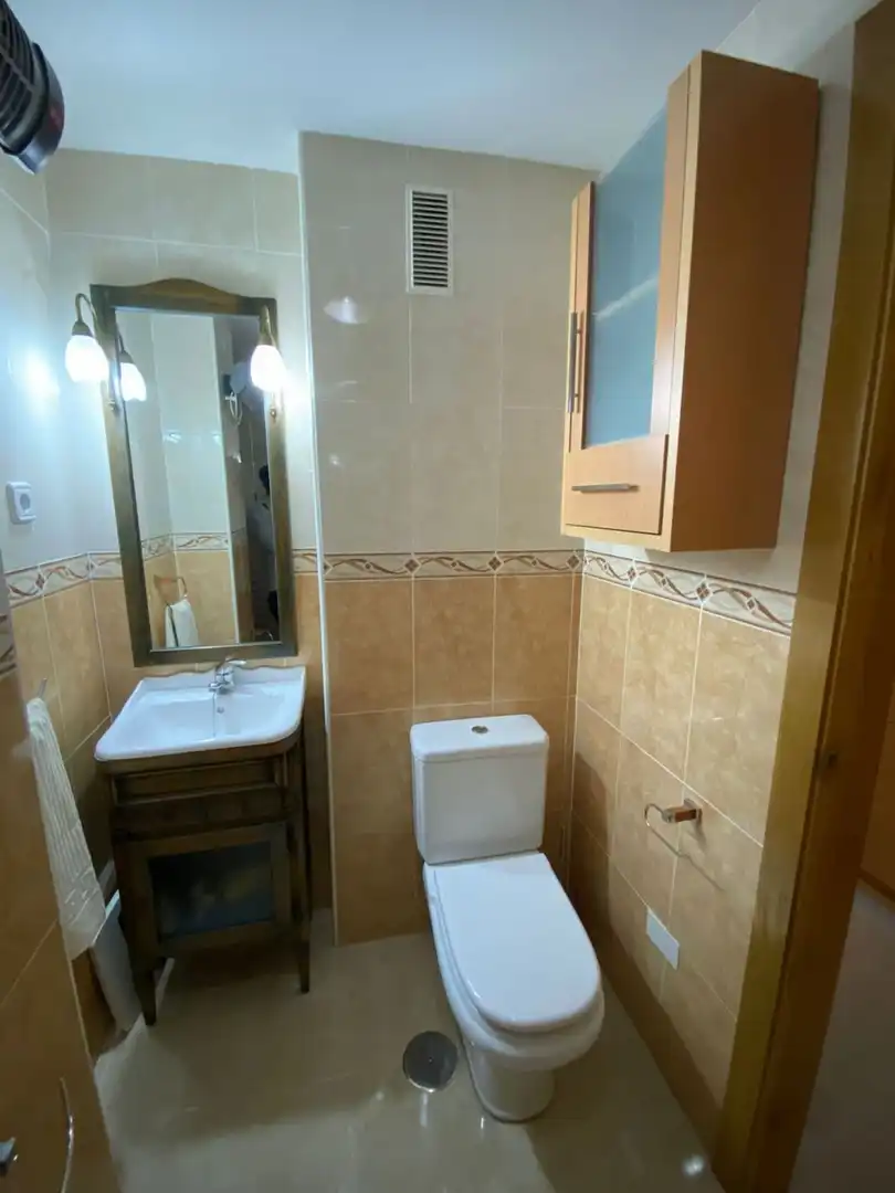 Baño de Piso de alquiler en Murcia con Aire acondicionado y Amueblado