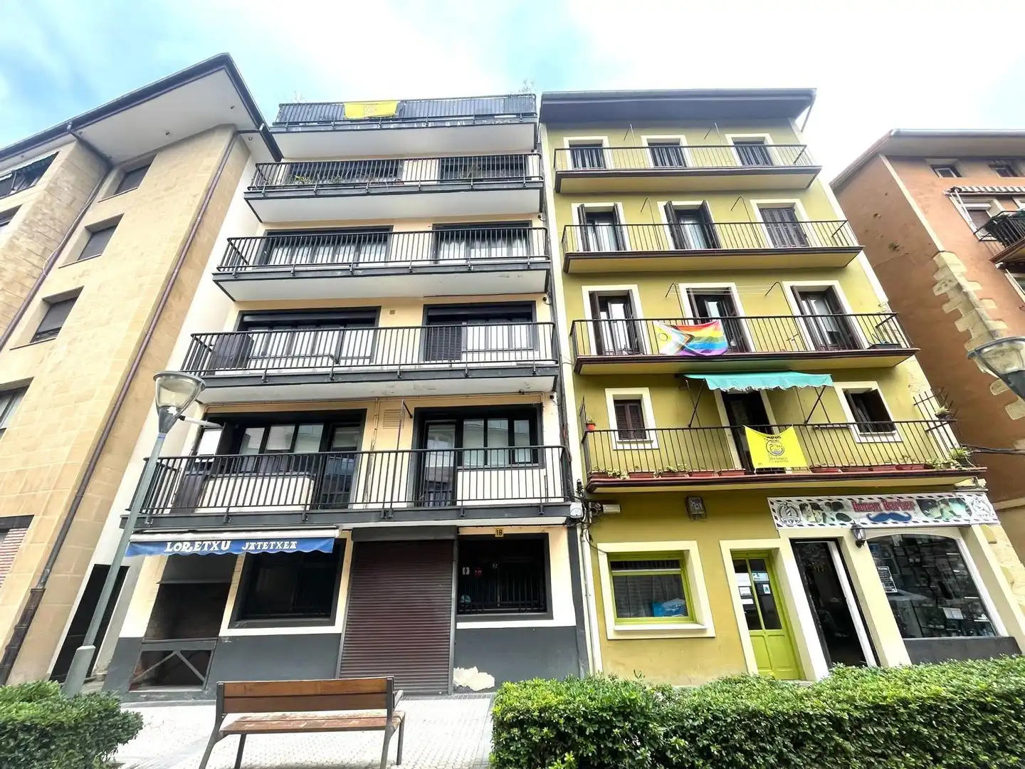 Vista exterior de Piso en venta en Orio con Calefacción, Parquet y Terraza