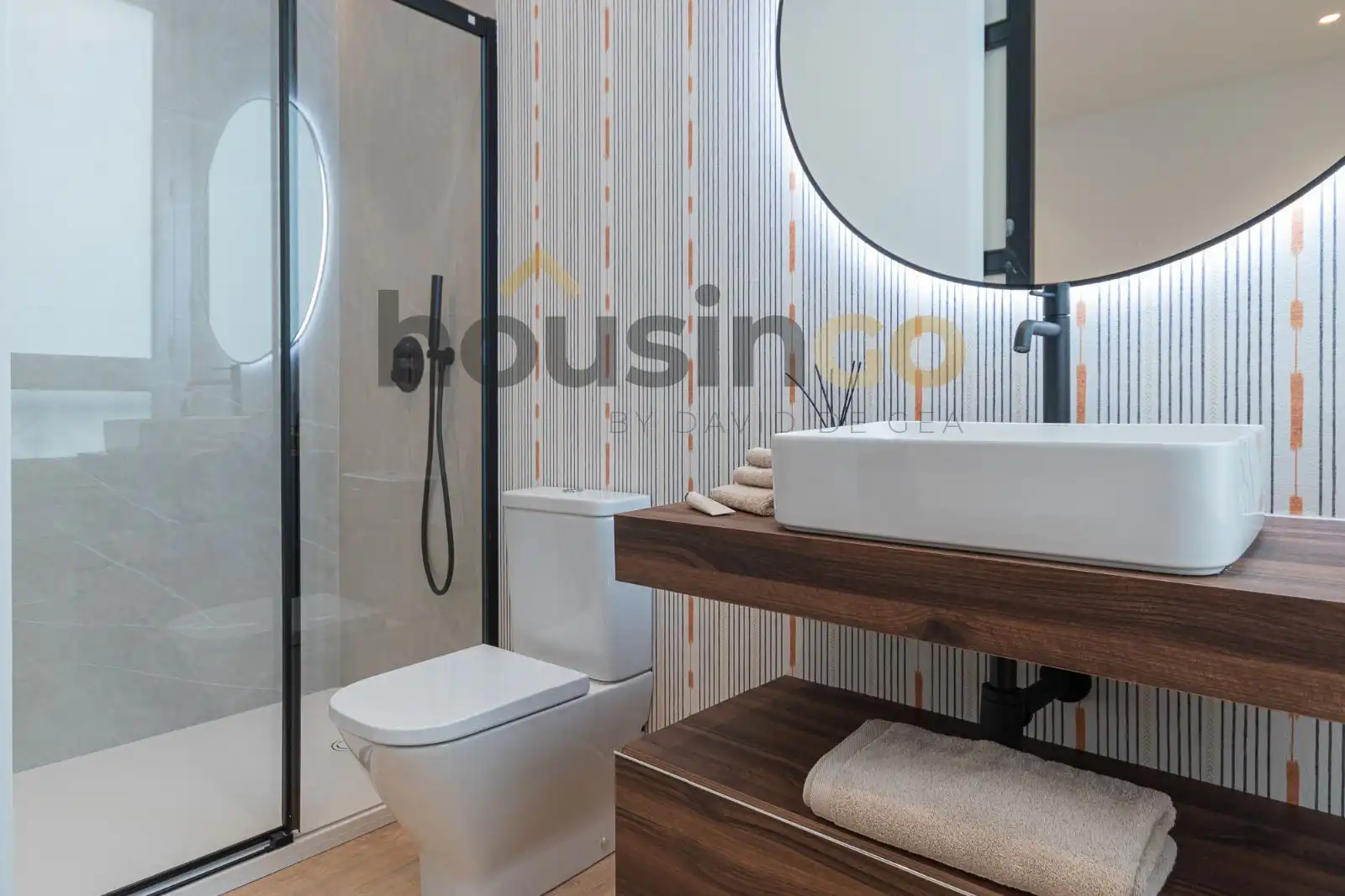 Badezimmer von Wohnung zum Verkauf in Madrid mit Klimaanlage, Heizung und Möbliert