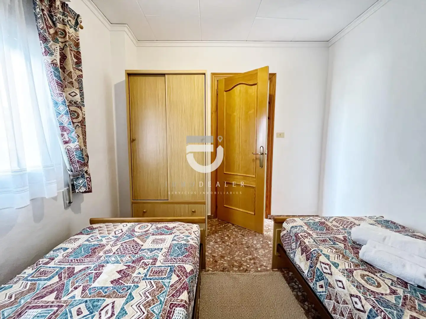 Schlafzimmer von Haus oder Chalet zum Verkauf in Oliva mit Klimaanlage, Heizung und Terrasse