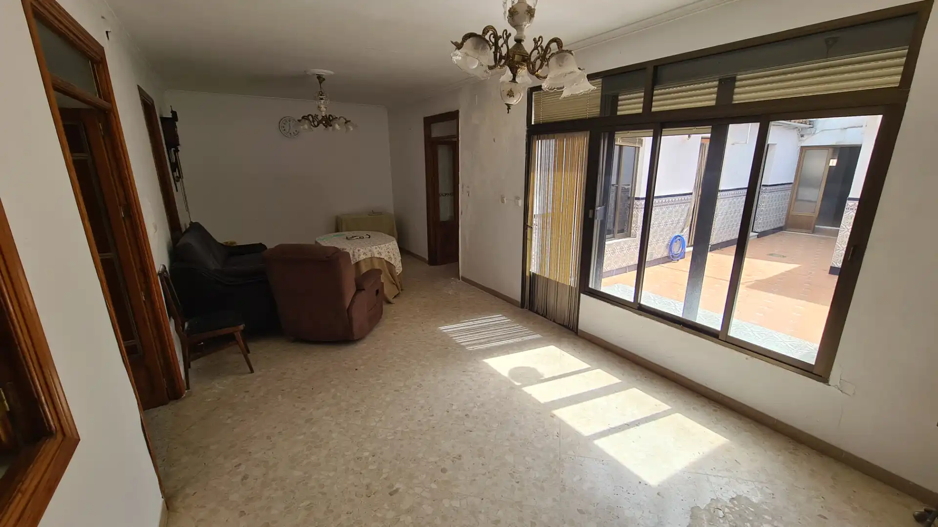 Sala de estar de Casa o chalet en venta en Azuaga con Piscina