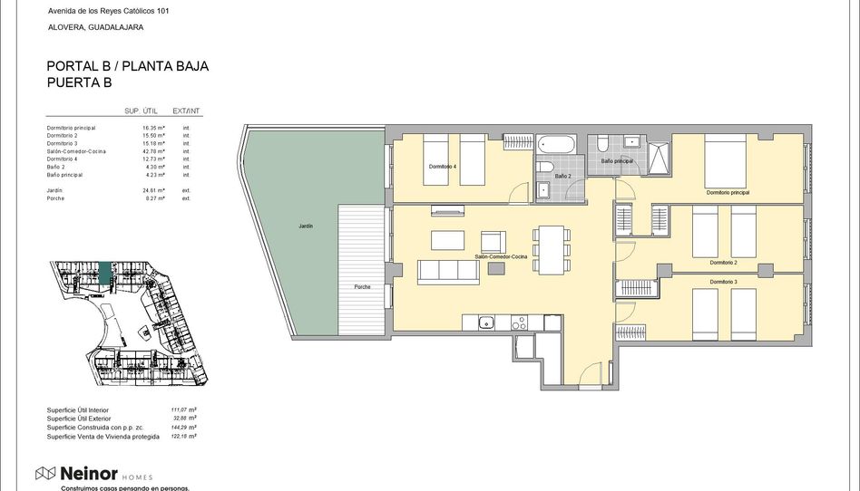 Foto 1 de Piso en venta en Avenida Camino las Fuentes, Alovera, Guadalajara