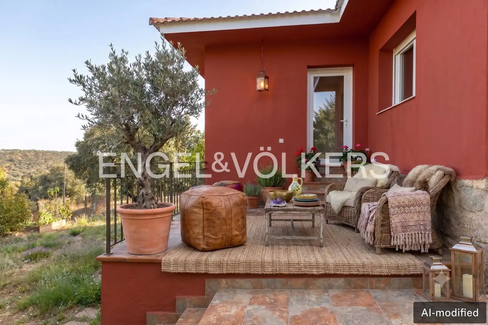 Terrassa de Casa o xalet en venda en Valdemorillo amb Calefacció, Jardí privat i Parquet