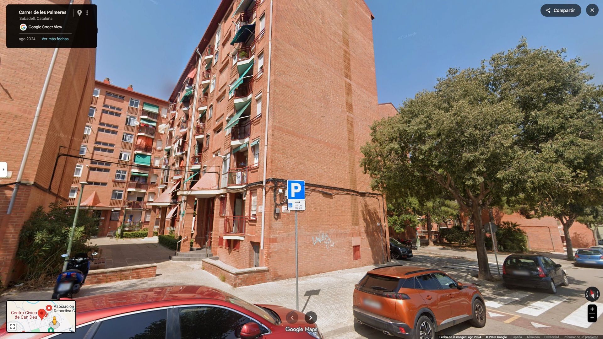 Exterior view of Flat for sale in Sabadell  with Alarm