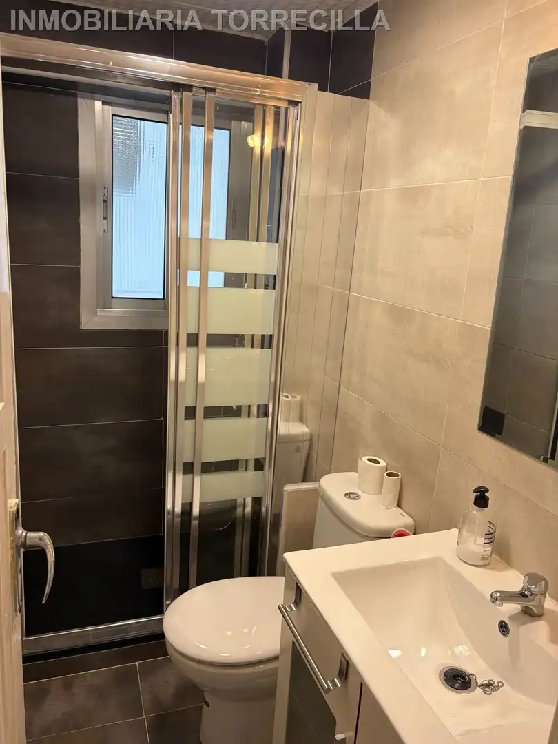 Bathroom of Flat for rent in Valladolid  with Heating, Parquet flooring and Furnished