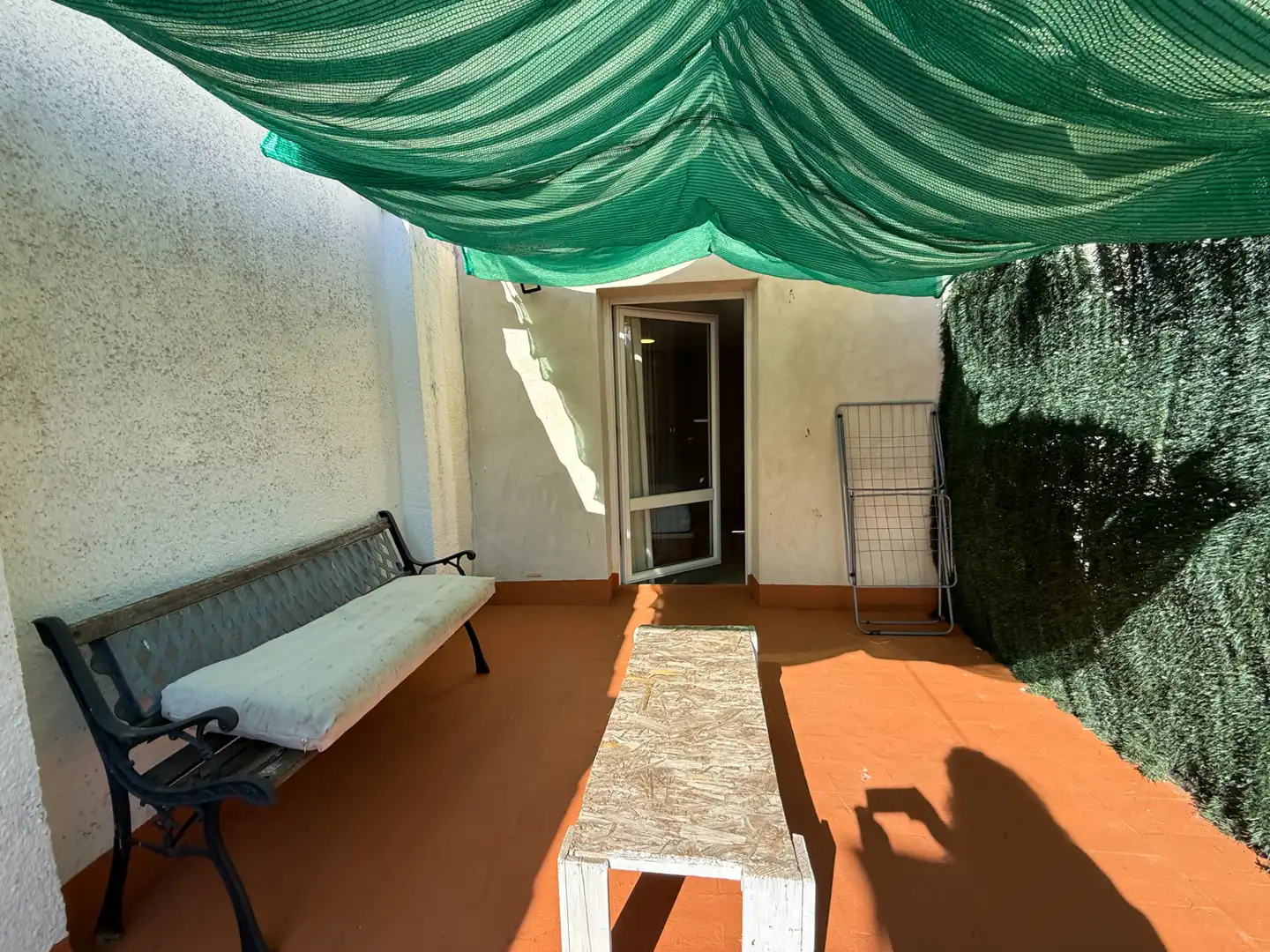 Terrasse von Wohnungen zur Miete in Carrión de los Condes mit Klimaanlage, Heizung und Parkett