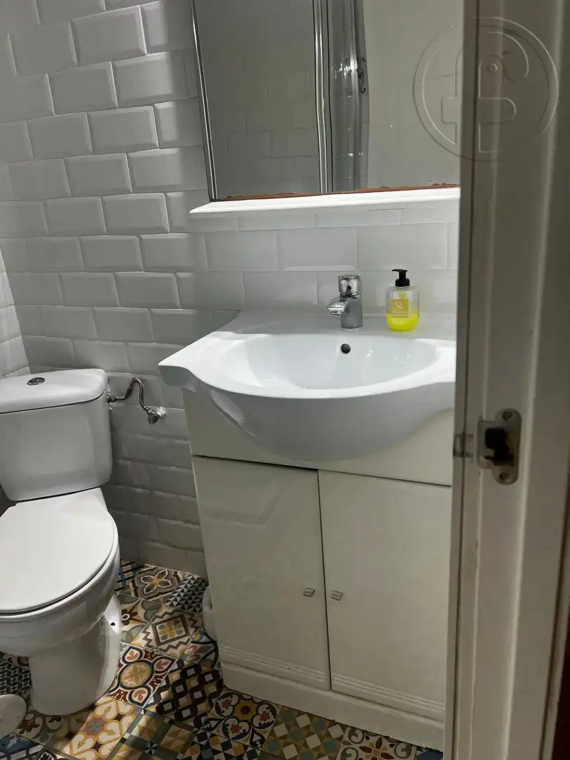 Bathroom of Flat for rent in Santander  with Heating, Furnished and Washing machine