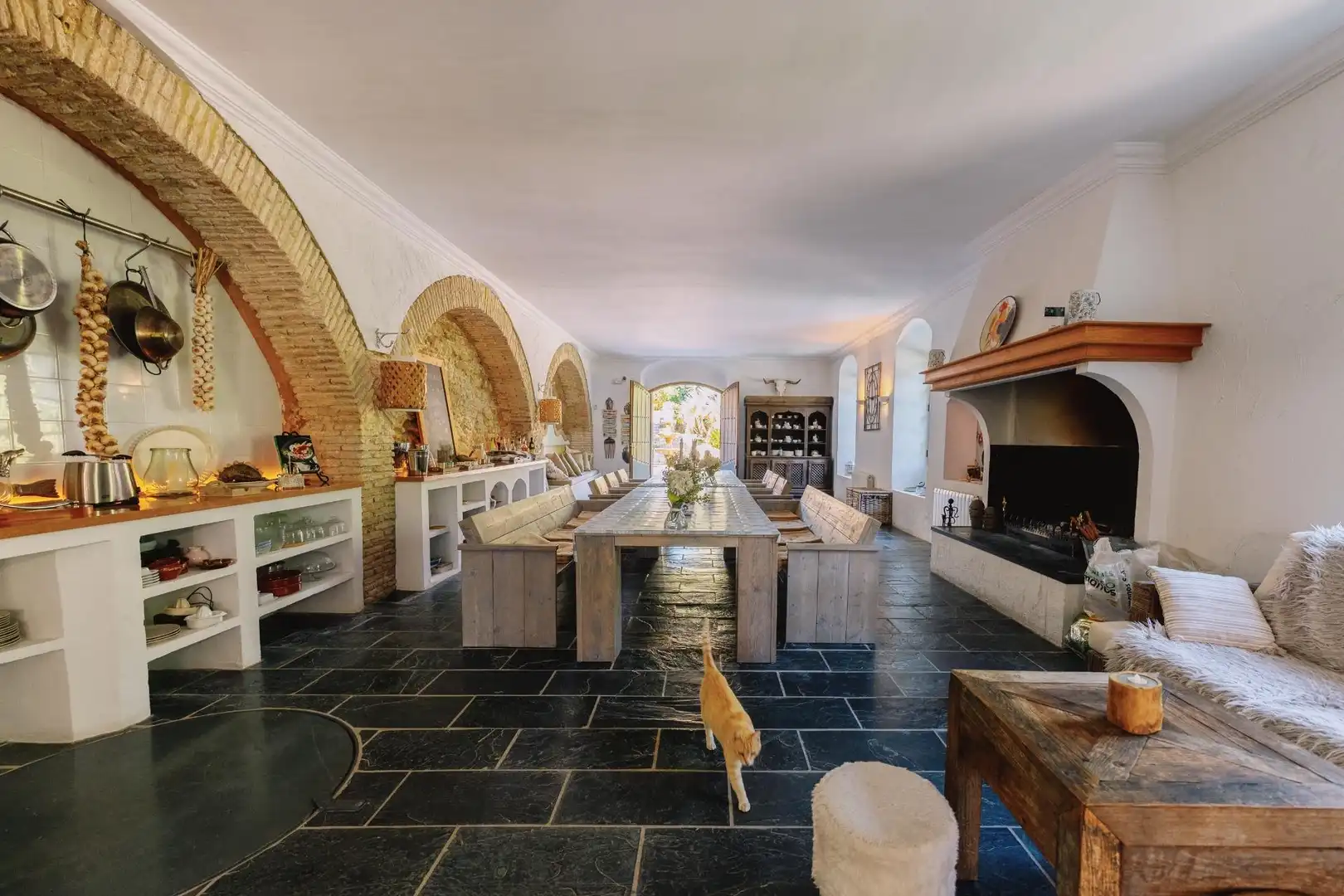 Comedor de Finca rústica en venta en Setenil de las Bodegas
