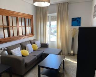 Sala d'estar de Pis de lloguer en  Sevilla Capital amb Aire condicionat, Calefacció i Terrassa