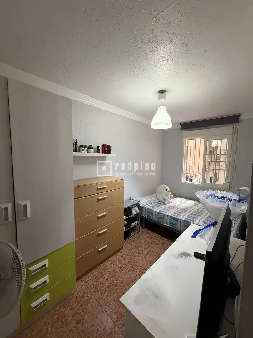 Bedroom of Flat for sale in Málaga